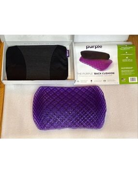 Purple Back Cushion Seat Cushion new